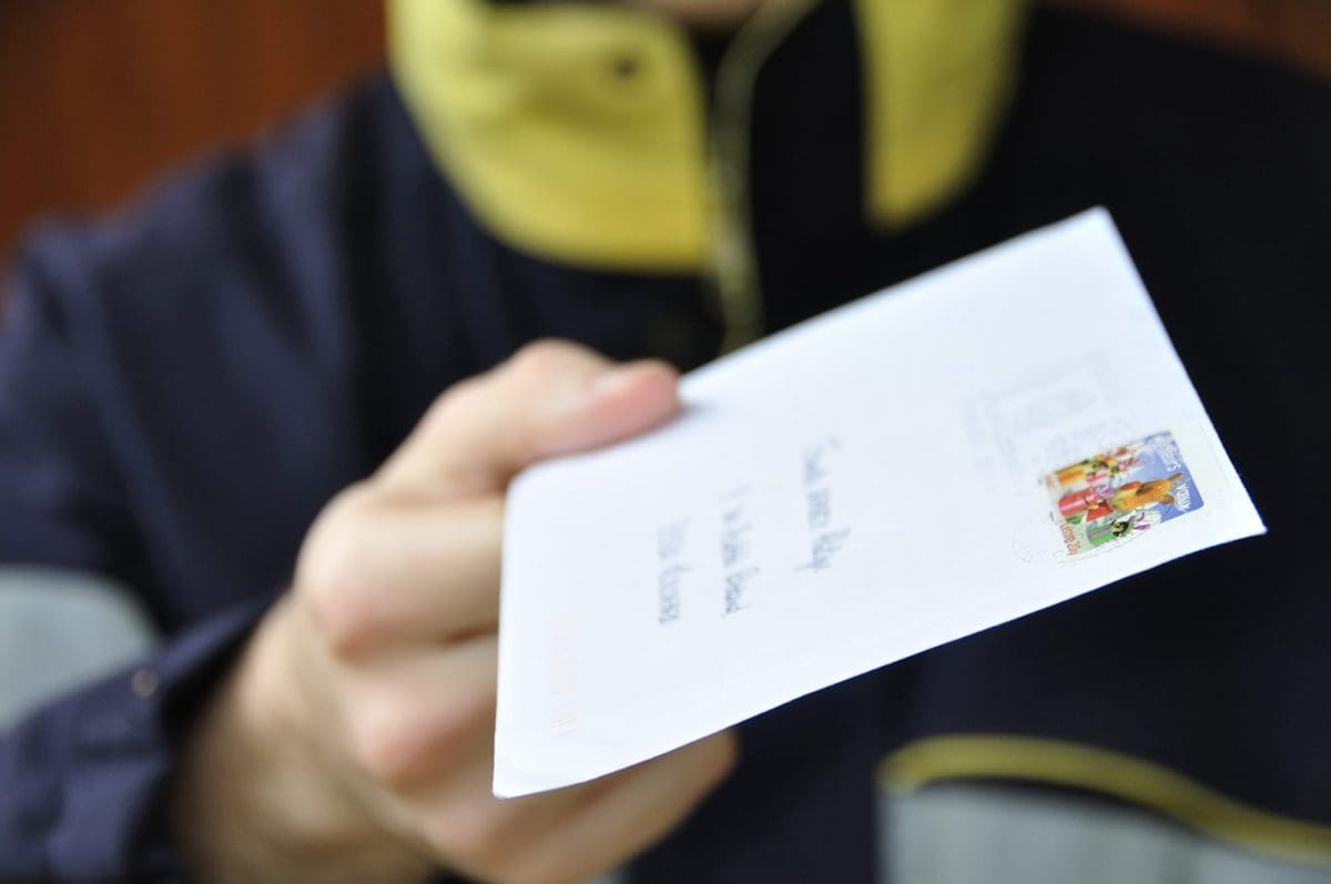 What happens if you put the wrong stamp on a letter in the UK?