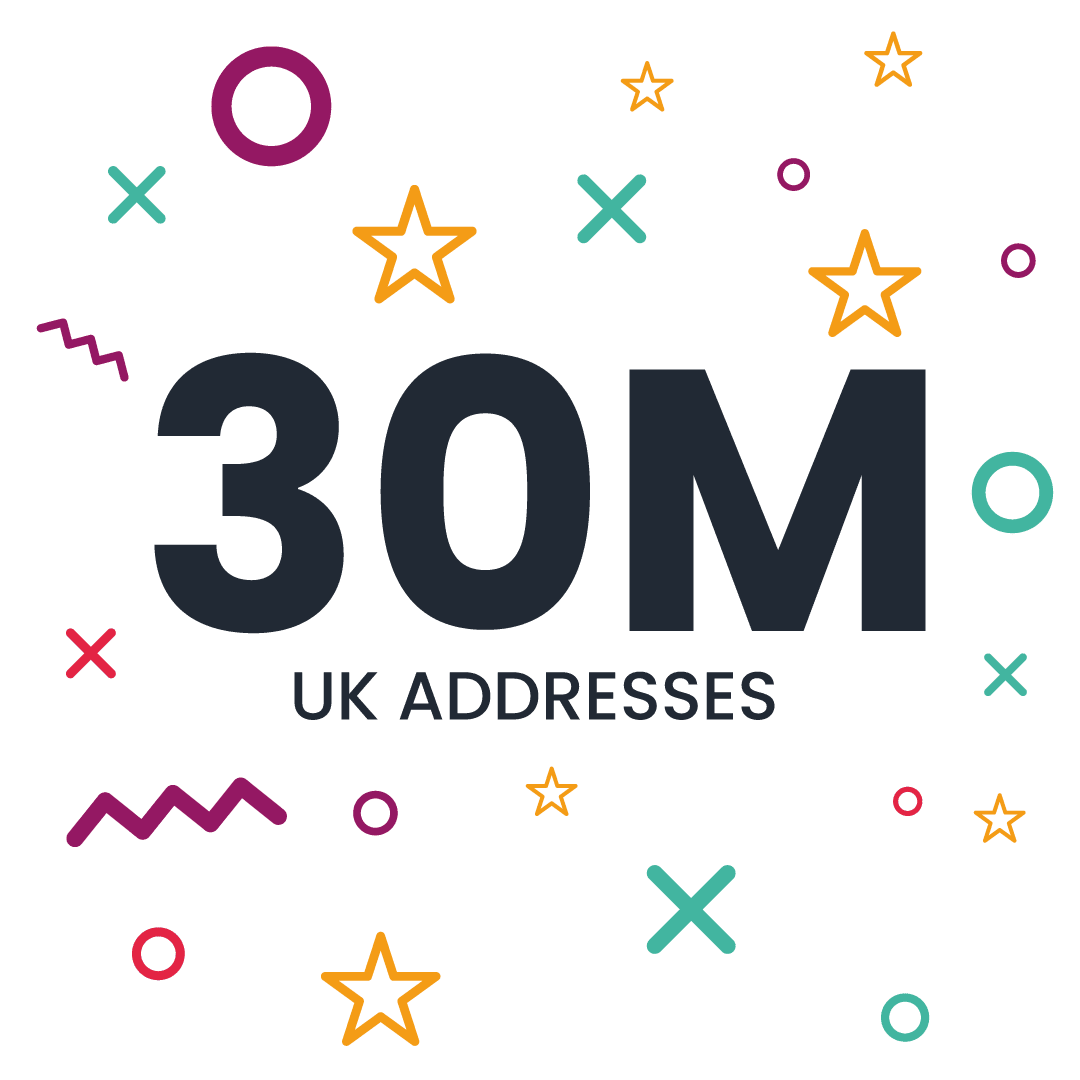 30m addresses from experian data
